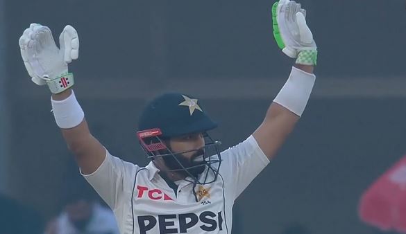 Mohammad Rizwan's 51* off 80 | 1st Test, Day 1