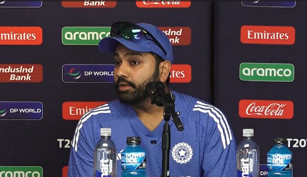 This is not a pitch where you score easily: Rohit 