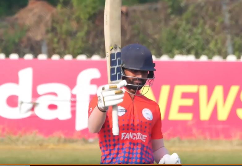 2nd Semi-Final: Rushikesh Sonawane's 105* off 49