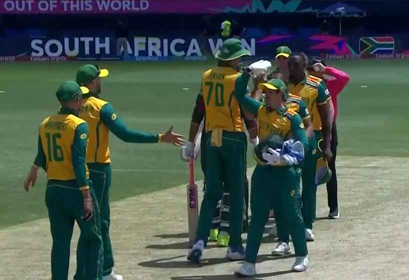 Match 21: South Africa beat Bangladesh by 4 runs