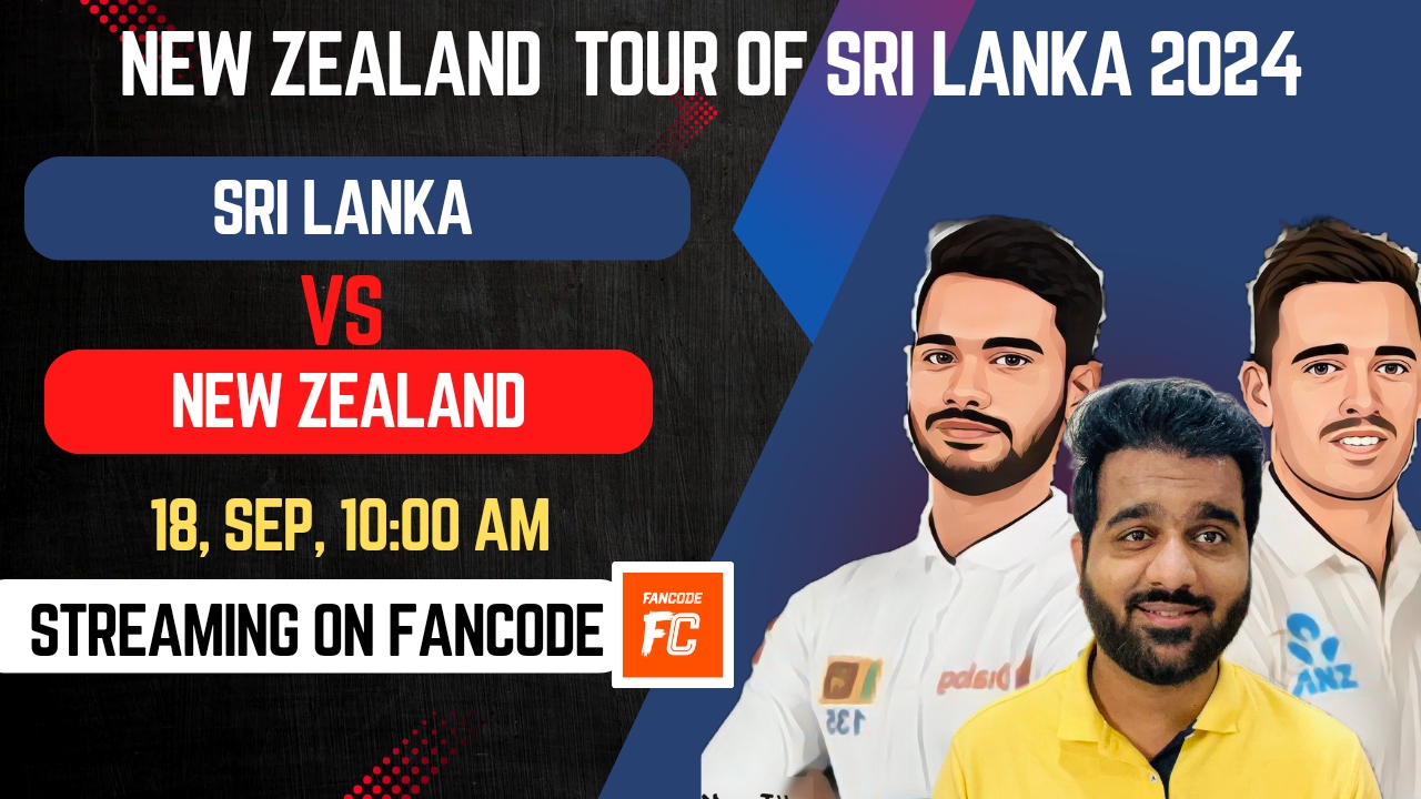 poster url for 1st Test: Sri Lanka vs New Zealand | Fantasy Preview