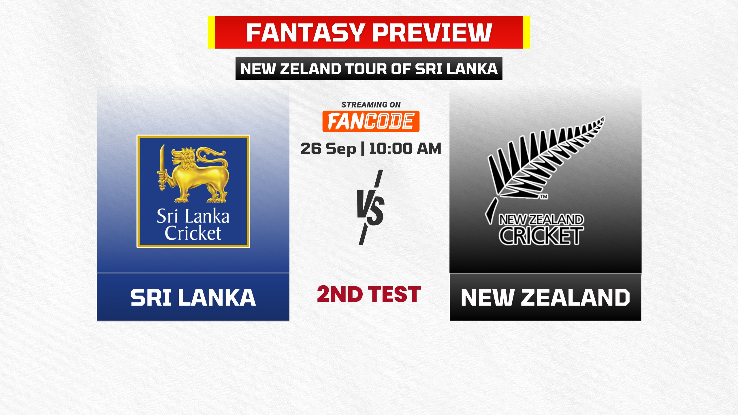 poster url for 2nd Test: Sri Lanka vs New Zealand | Fantasy Preview