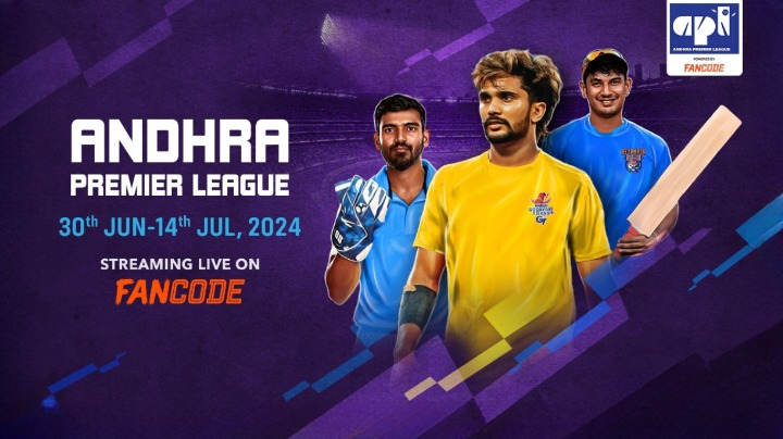 poster url for Andhra Premier League 2024: Live on FanCode