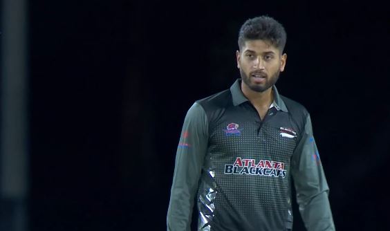 Atlanta Blackcaps vs New York Cowboys: Ali Sheikh's 3 for 10