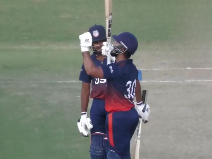 USA vs Nepal: Shayan Jahangir's 104 off 97