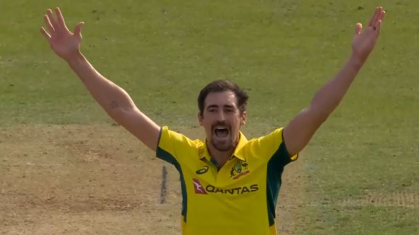 2nd ODI: Mitchell Starc's 3 for 50