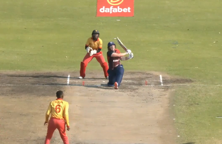 Zimbabwe vs Namibia: Sune Wittmann's 56 off 48