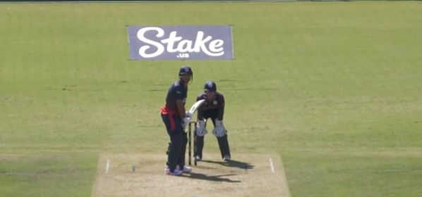 USA vs Scotland: Shadley van Schalkwyk's 58 off 87