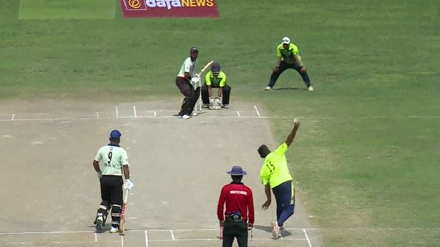 City Cricket Club vs River Rine Club: Tajinder Singh's 3 for 5