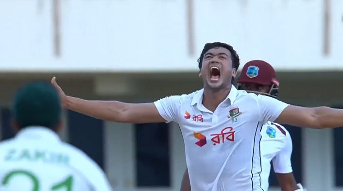 1st Test, Day 4: Taskin Ahmed's 6 for 64