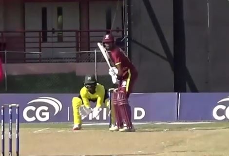 West Indies Academy vs Jamaica Scorpions: Teddy Bishop's 61 off 60