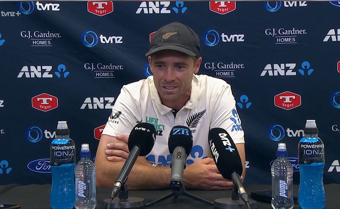 Tim Southee "very honoured and privileged to have done it and fulfilled a childhood dream" on playing for NZ