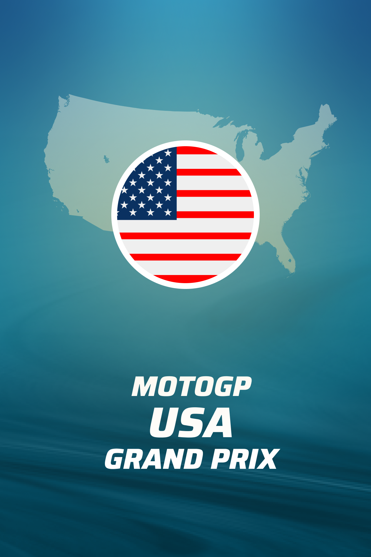 Red bull grand prix of the americas motogp vertical banner