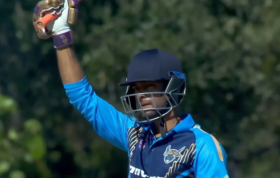 Carolina Eagles vs California Golden Eagles: Unmukt Chand's 63 off 45