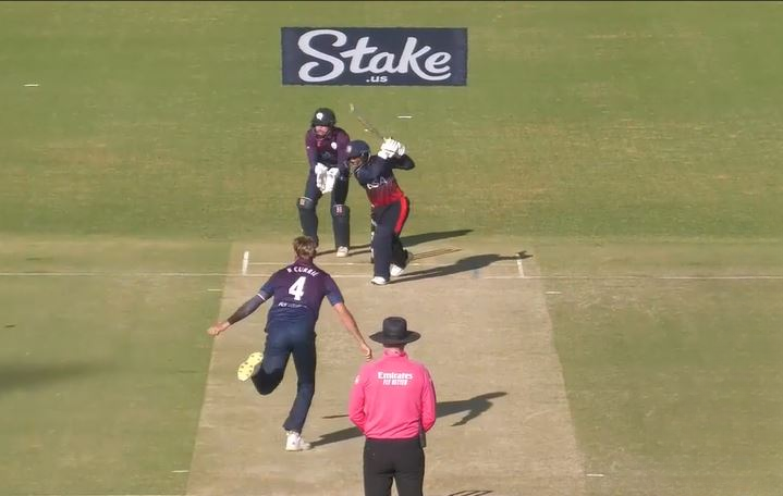 USA vs Scotland: Utkarsh Srivastava's 67 off 63