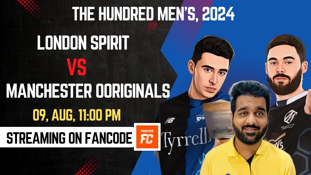 poster url for Match 23: London Spirit vs Manchester Originals | Fantasy Preview