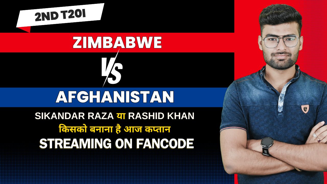 2nd T20I: Zimbabwe vs Afghanistan | Fantasy Preview