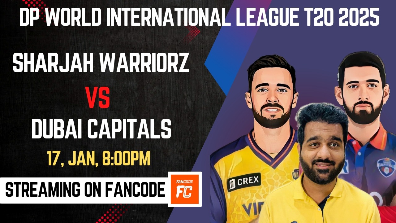 Match 8: Sharjah Warriorz vs Dubai Capitals | Fantasy Preview