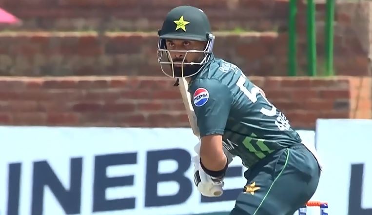 3rd ODI: Abdullah Shafique's 50 off 68  