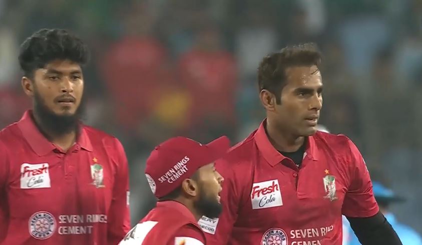 WICKETS GALORE! Mohammad Ali got four scalps in one over