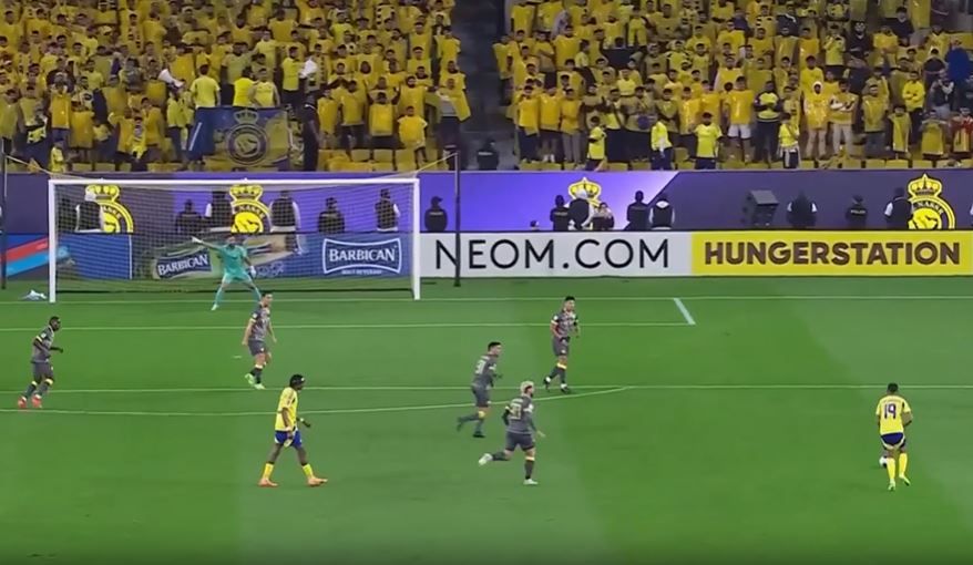 TAKE A BOW! Ali Al Hassan's blazing long-range goal