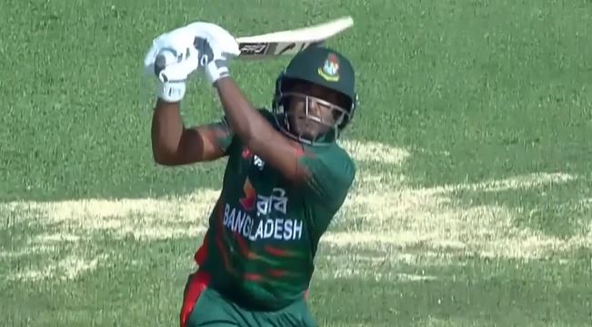 Tanzid Hasan's 60 off 60 | 1st ODI