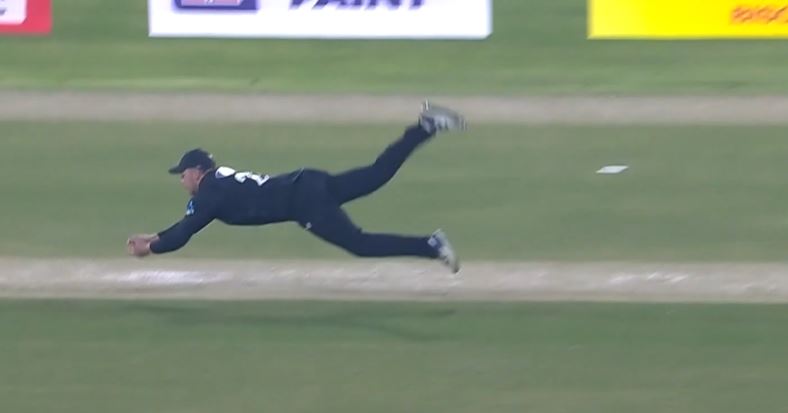 ACROBATIC! Phillips's Mid-Wicket stunner sent Babar packing 