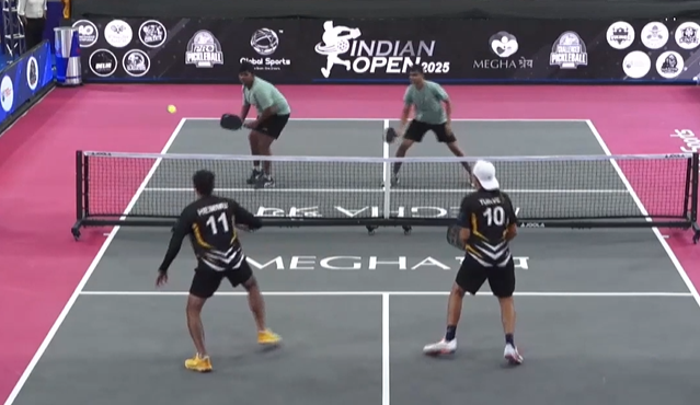 Match 4 : Kolkata Kingz 18-21 Chennai Cool Cats | Men's doubles