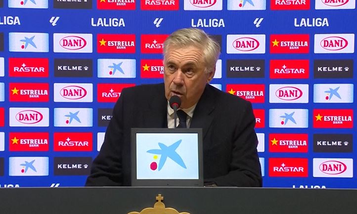 Ancelotti bemoans VAR's decision following Madrid's 1-0 loss