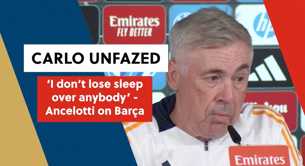 Real Madrid's Ancelotti stays cool amid Barcelona’s pre-El Clasico surge