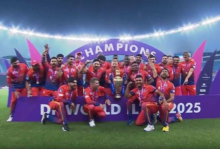 Capitals Crowned! Dubai's first trophy triumph of the tournament