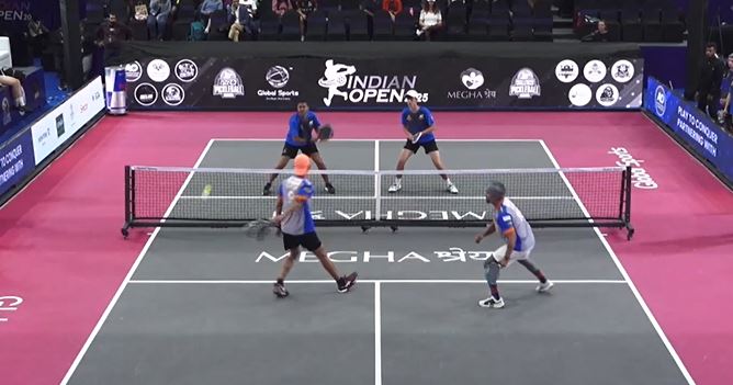 Match 3: Ahmedabad 21-11 Goa | Men's doubles