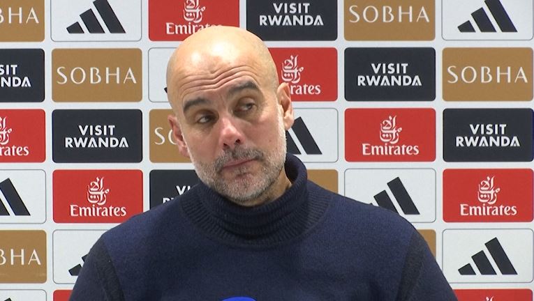 Guardiola gutted after Man City's 5-1 defeat to Arsenal