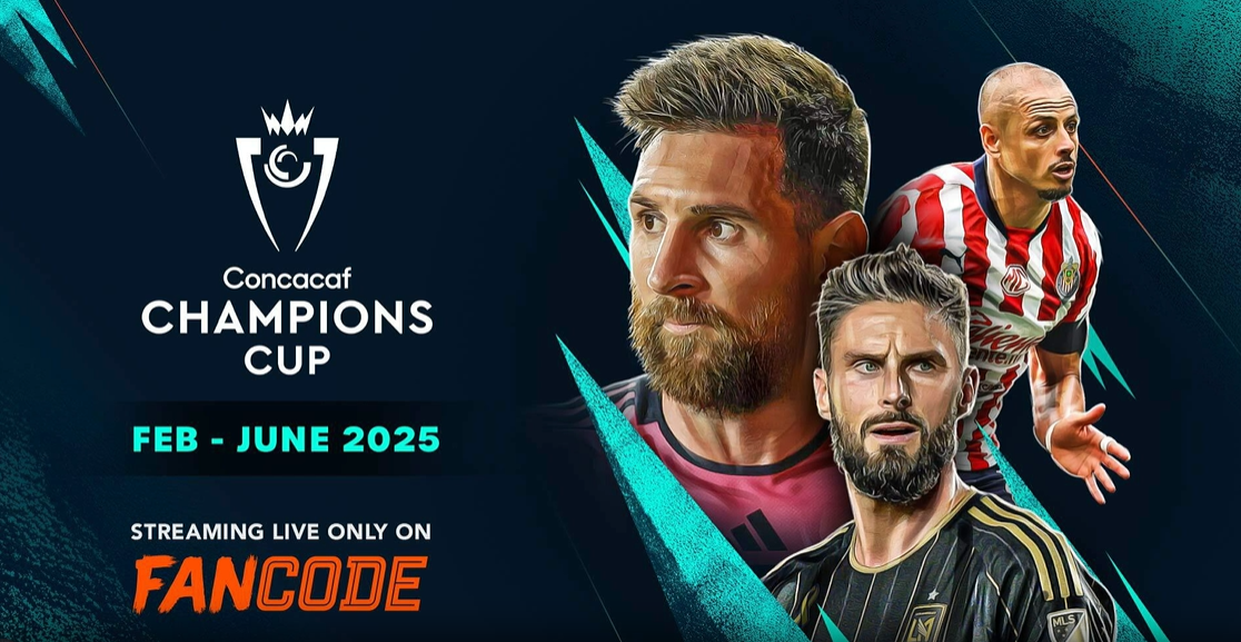 Concacaf Champions Cup 2025 | Live on FanCode