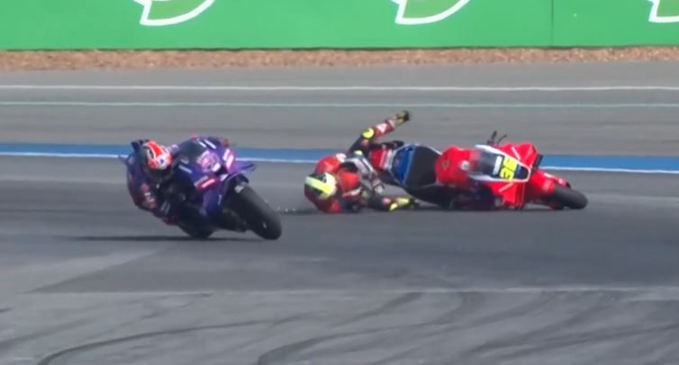 Chaos on Track! Joan Mir and Pedro Acosta crashed out in GP drama