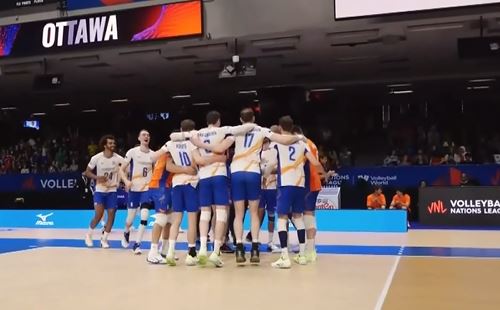 M51: Netherlands 3-1 Cuba | Men’s VNL 2024