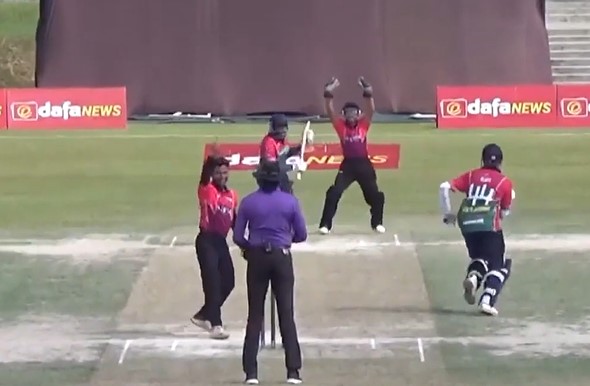 Region Sports vs Solid Lankans: Muhammad Jailani's 5 for 7