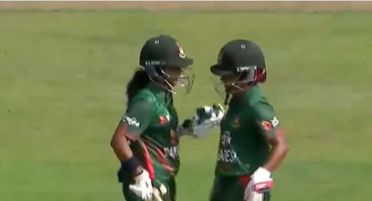 1st ODI: Fargana Hoque's 61 off 110 