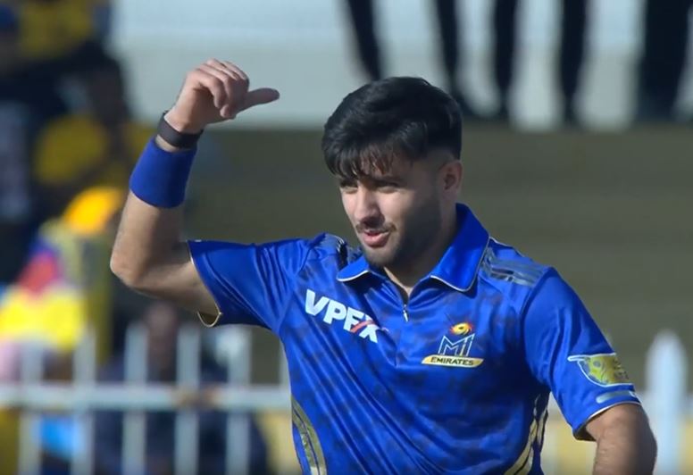 Farooqi's Four-Fecta! Wickets galore against Sharjah Warriorz