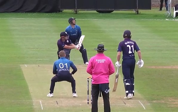 poster url for Scotland vs Namibia: George Munsey's 91 off 62