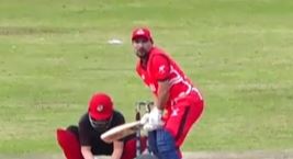 Bahrain vs Singapore: Haider Butt's 51* off 62