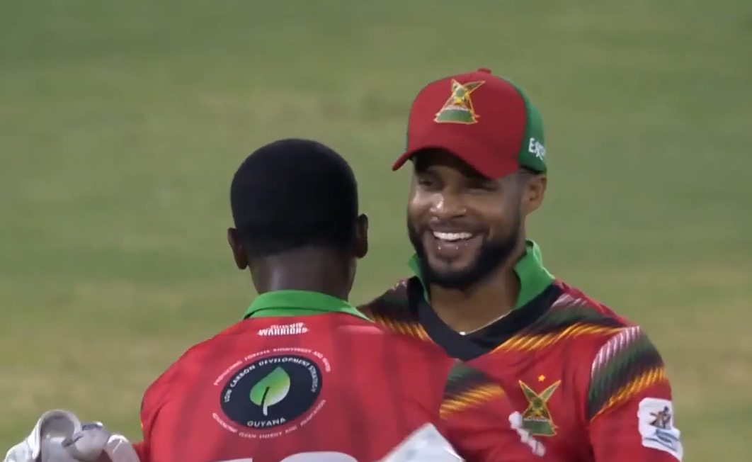 Match 21: Guyana beat St Kitts and Nevis by 30 runs 