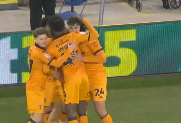 Thunderbolt! Matt Crooks's stunner got Hull City into top gear