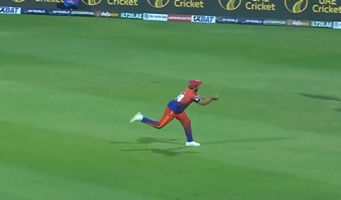 Gulbadin's Got Game! Perfect timing, unreal catch