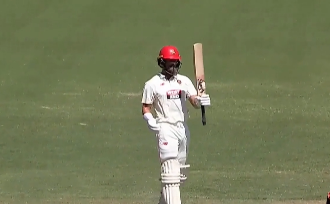 Jake Lehmann's 105* off 193 | Match 25, Day 4