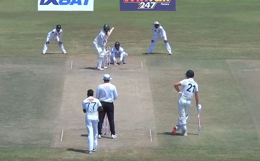 5-fer! Prabath Jayasuriya spun the Aussies into trouble