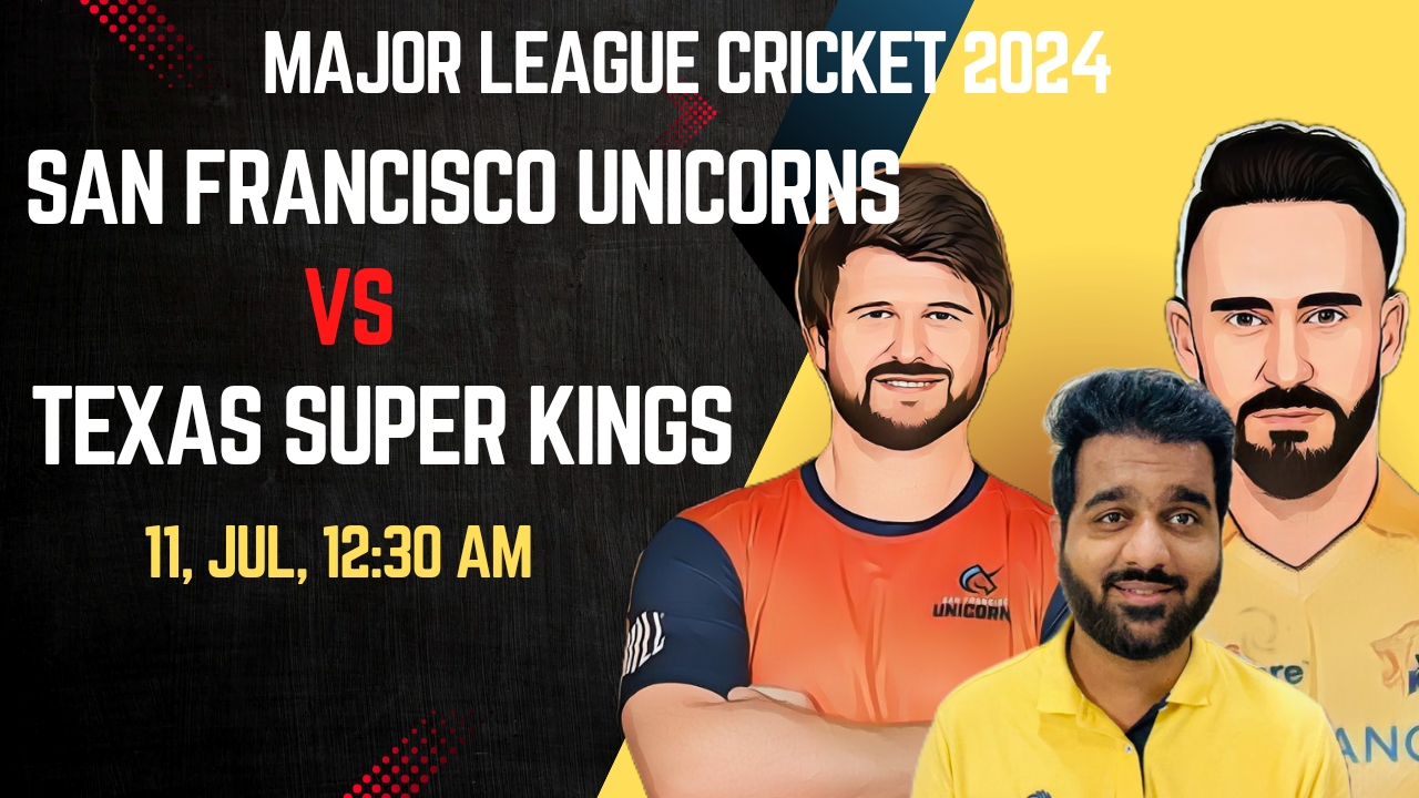 Match 7: San Francisco Unicorns vs Texas Super Kings | Fantasy Preview