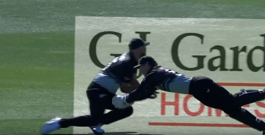 Flying Glove Work! Mitchell Hay took flight to pluck an unreal catch