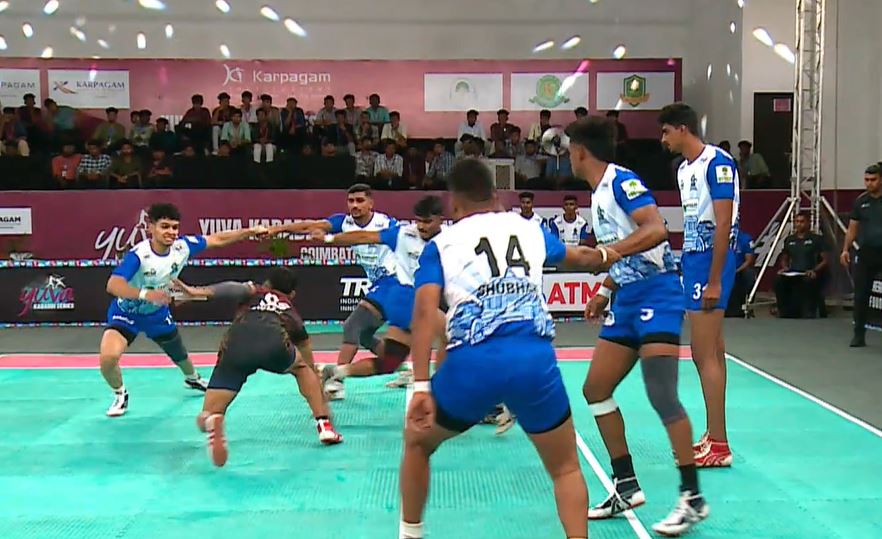 Anuj Negi's Kabaddi ka kamaal performance 