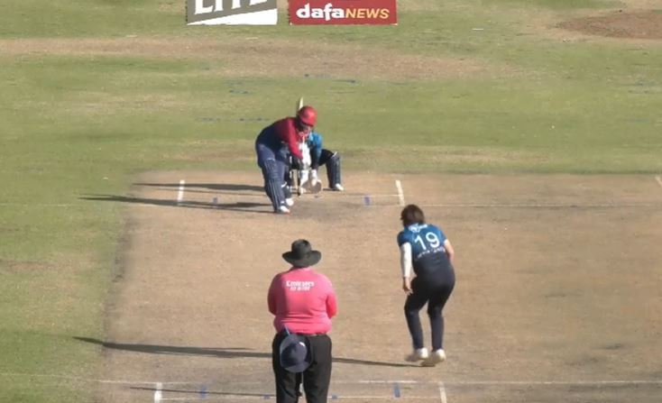 poster url for Namibia vs USA: Nicol Loftie-Eaton's 4 for 79